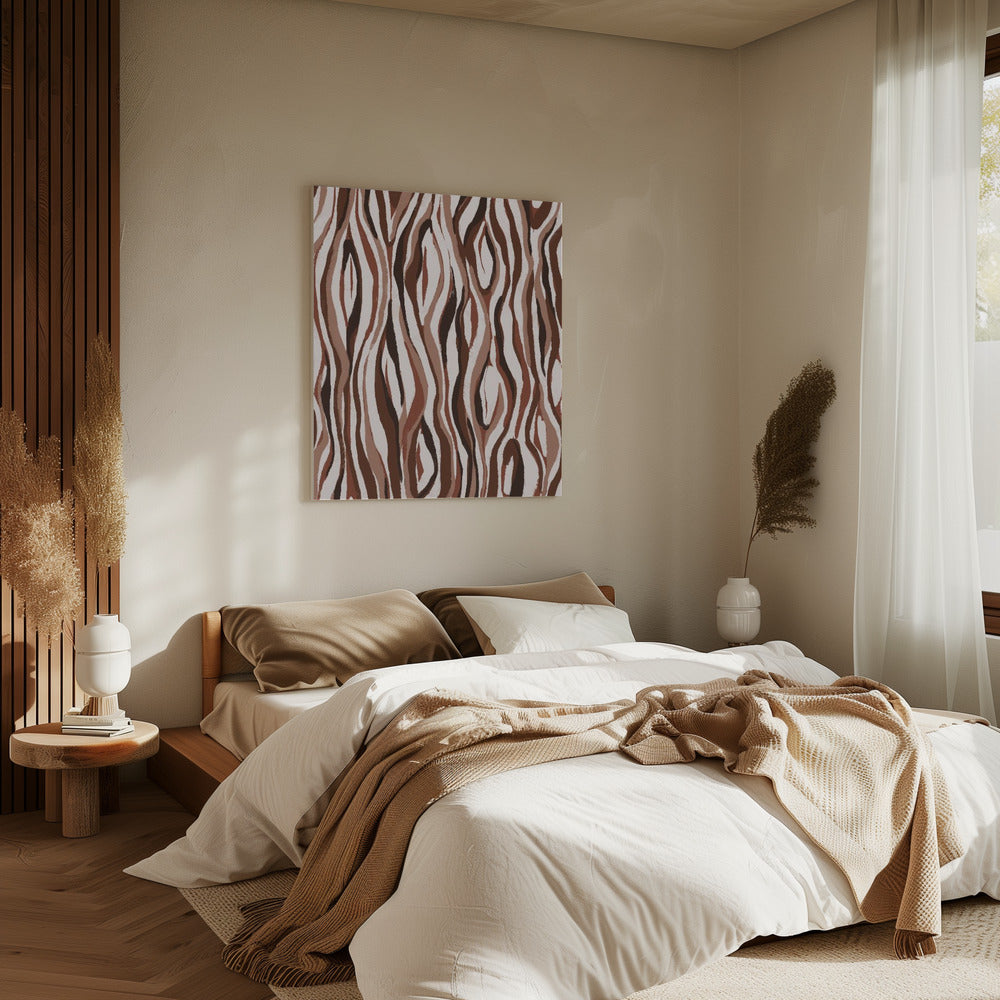Earthy Waves | Canvas