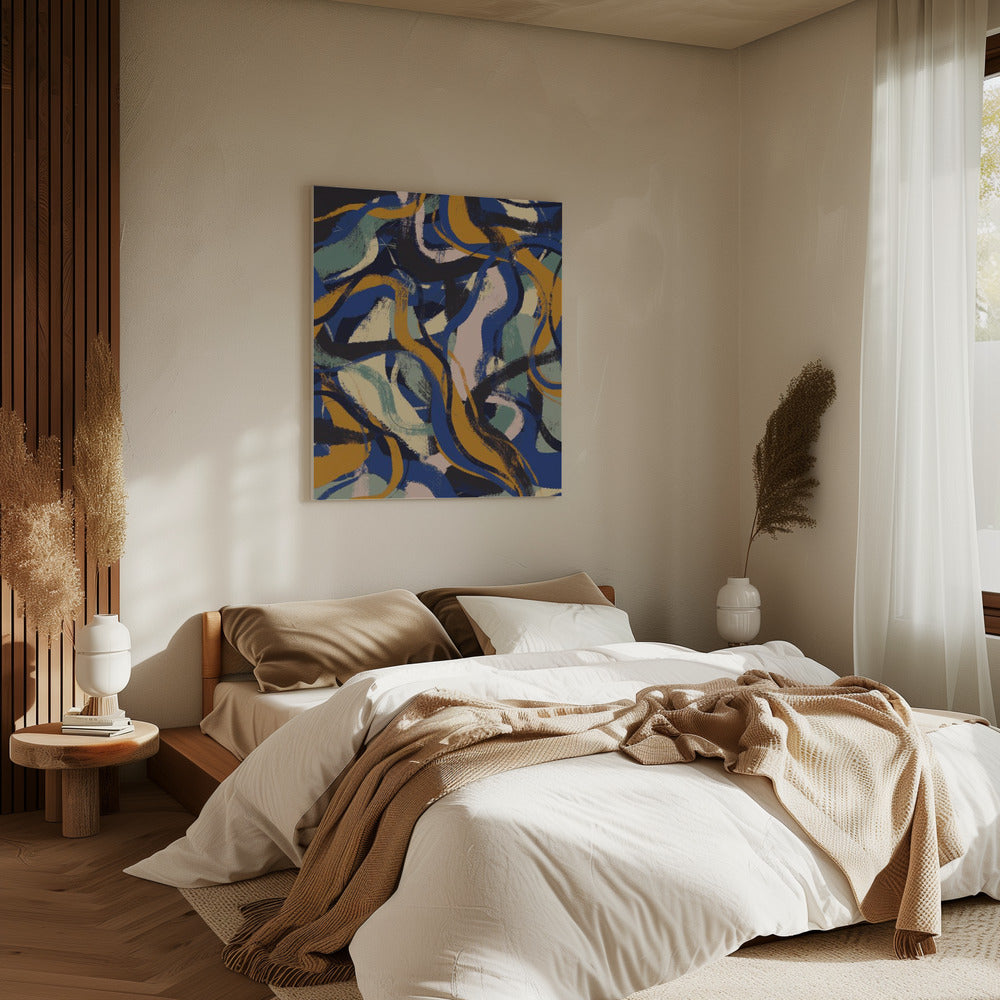 Vibrant Currents | Canvas