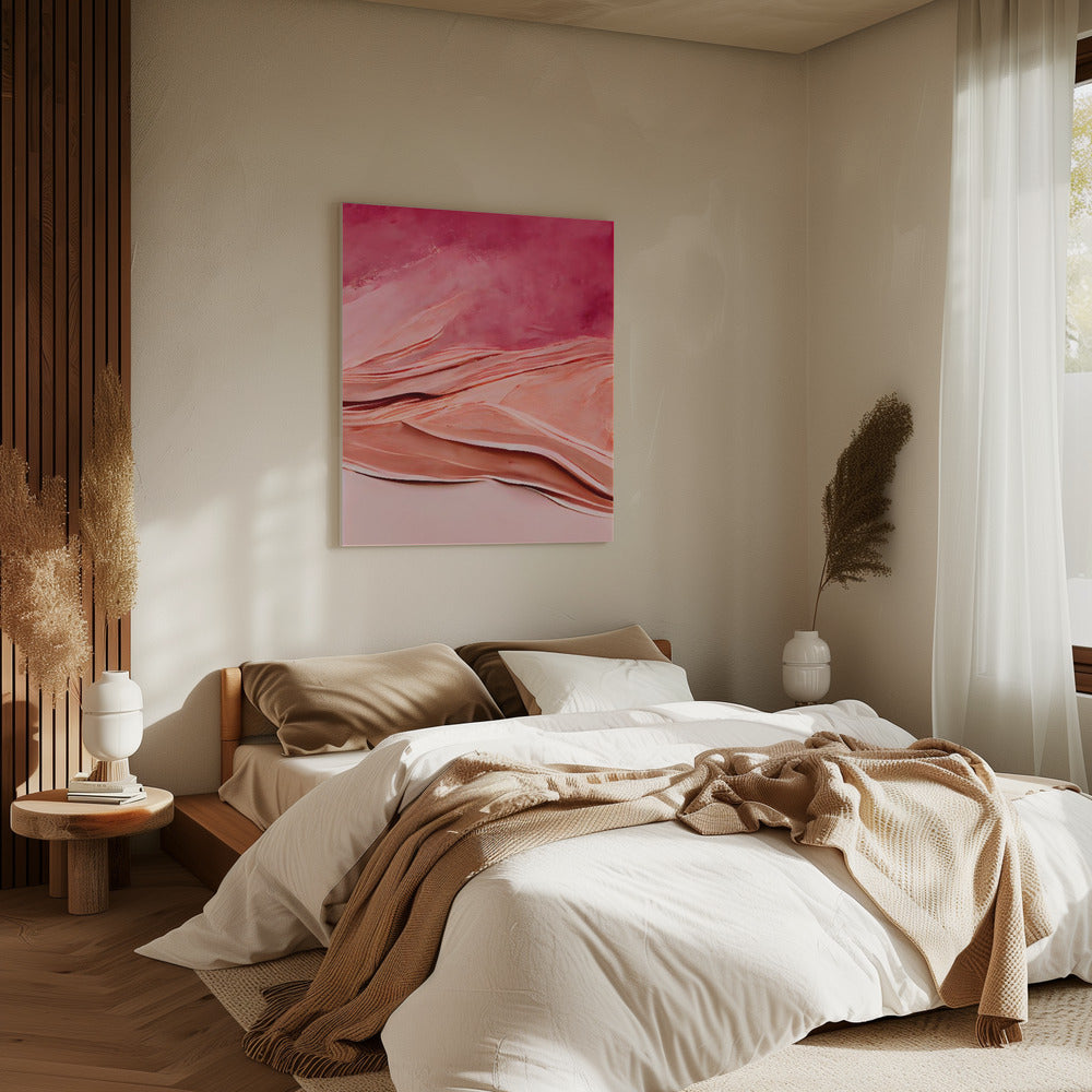 Crimson Dunes | Canvas