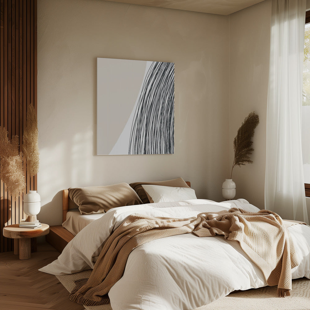 Curved Lines Harmony | Canvas
