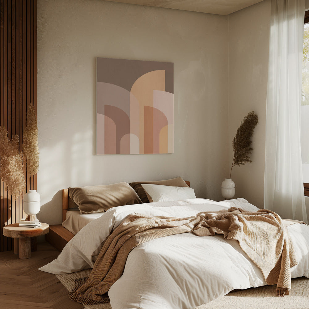 Retro Geometric II | Canvas