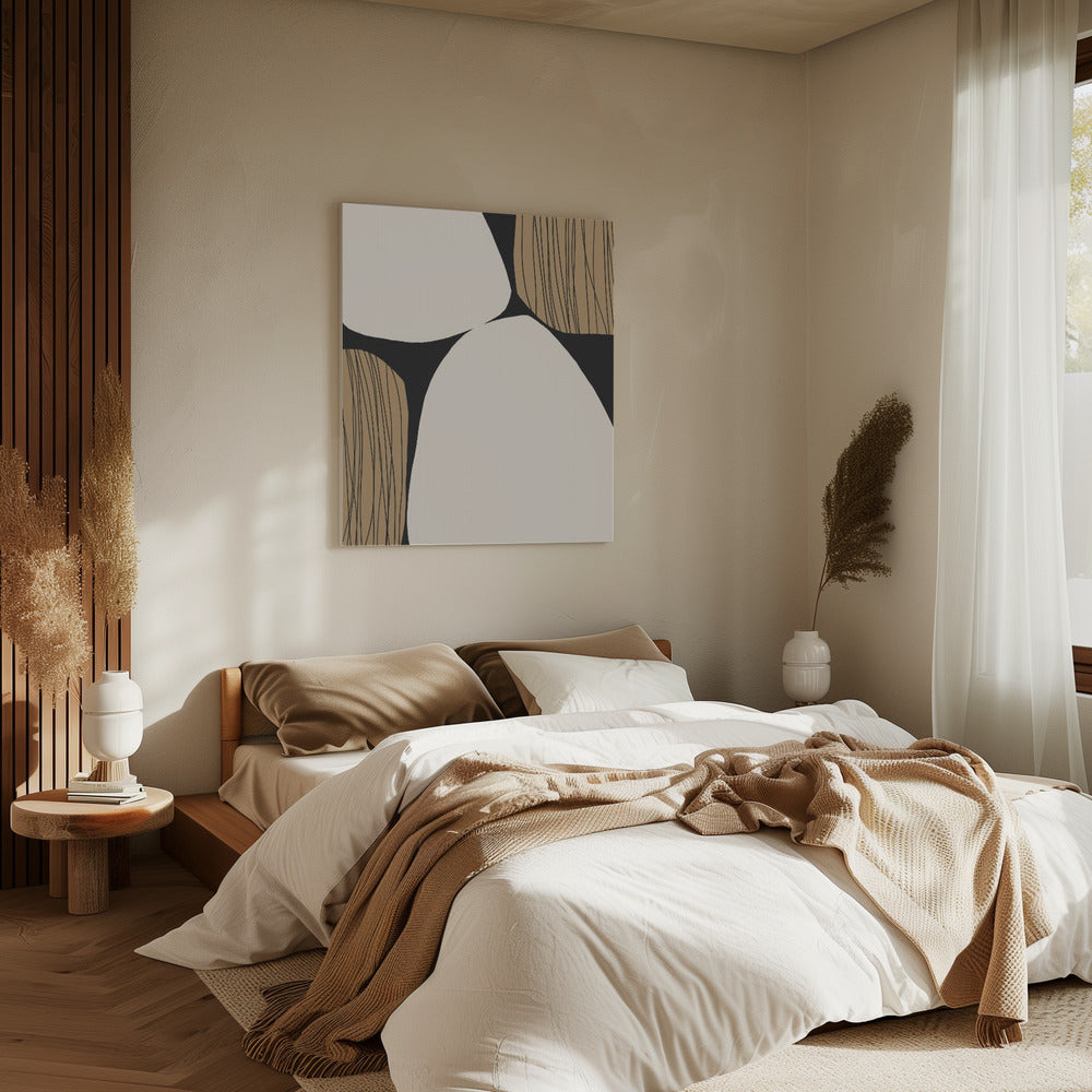 Abstract Earth Tones | Canvas