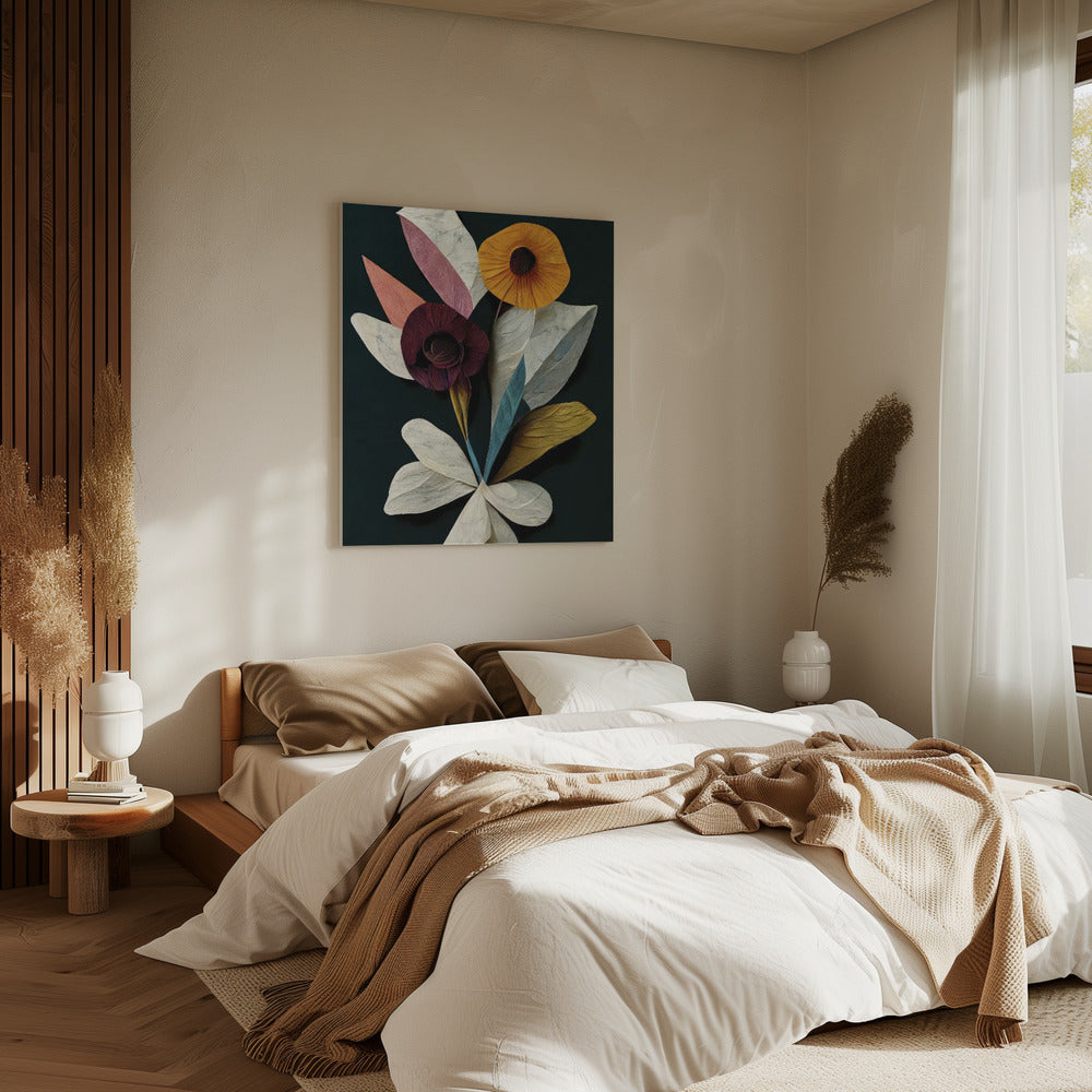 A Paper Bouquet | Canvas