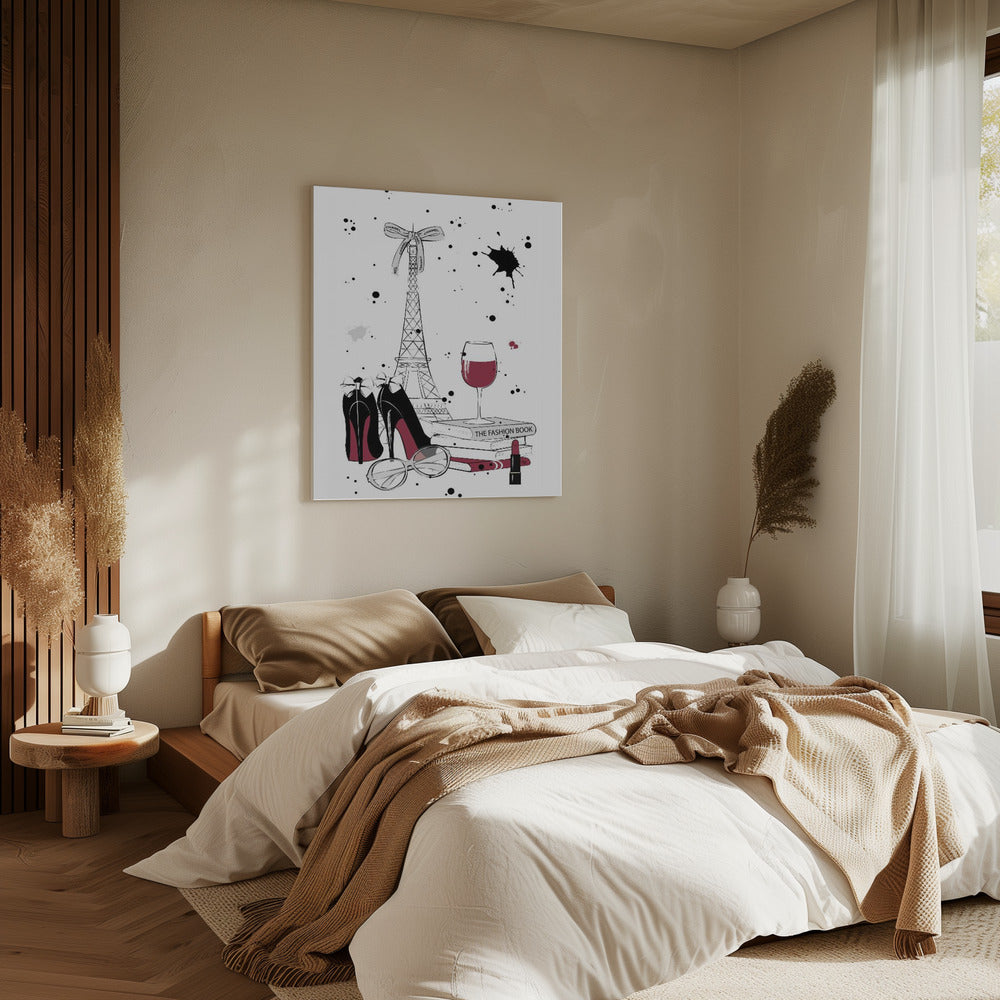 Chic Parisian Night | Canvas