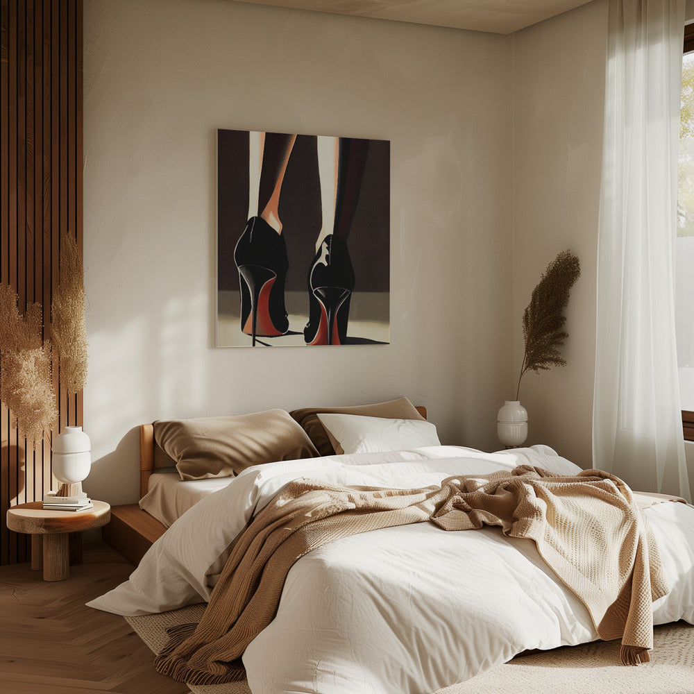 Sleek Stiletto Strut | Canvas