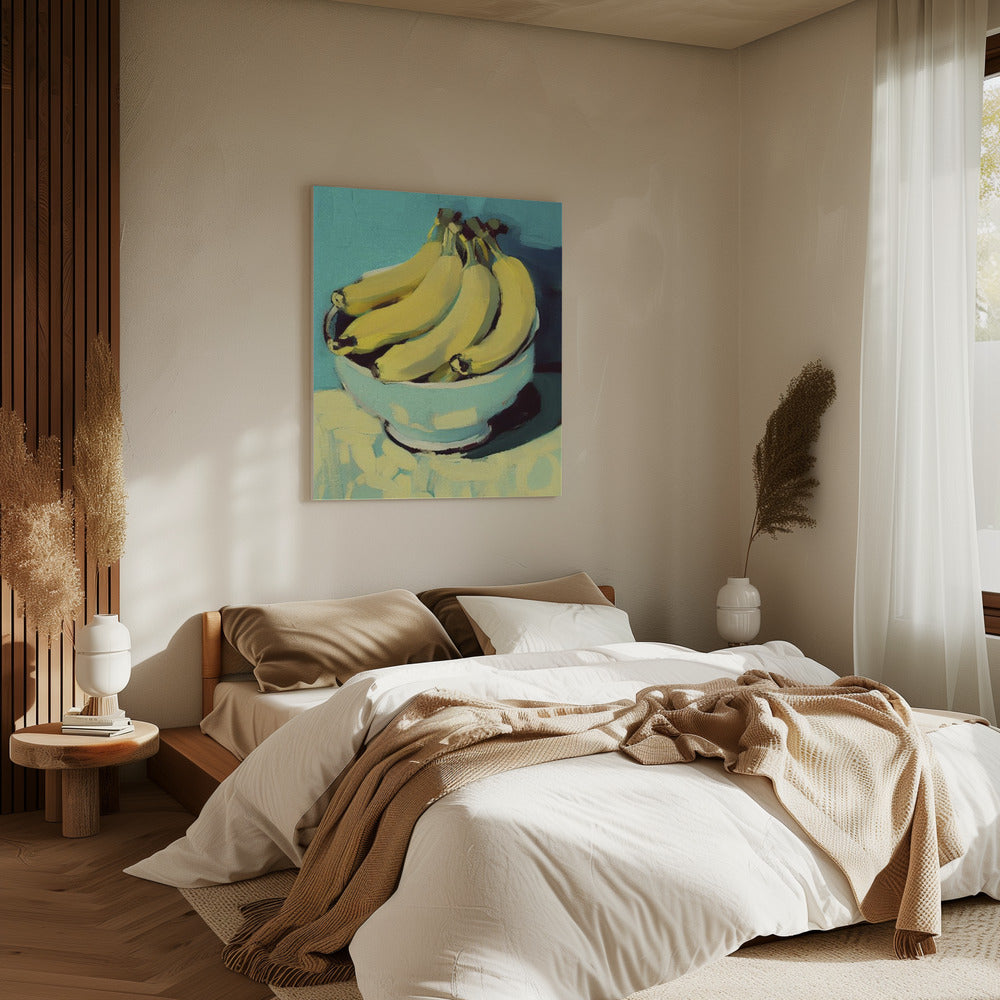 Bowl of Bananas | Canvas