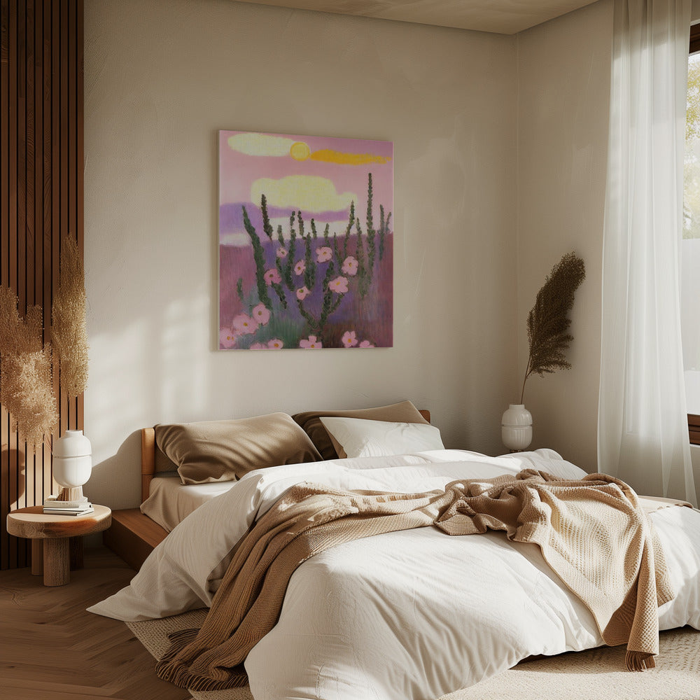 Desert Bloom Sunrise | Canvas