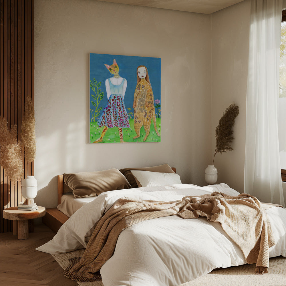 The Switch of Heads | Canvas