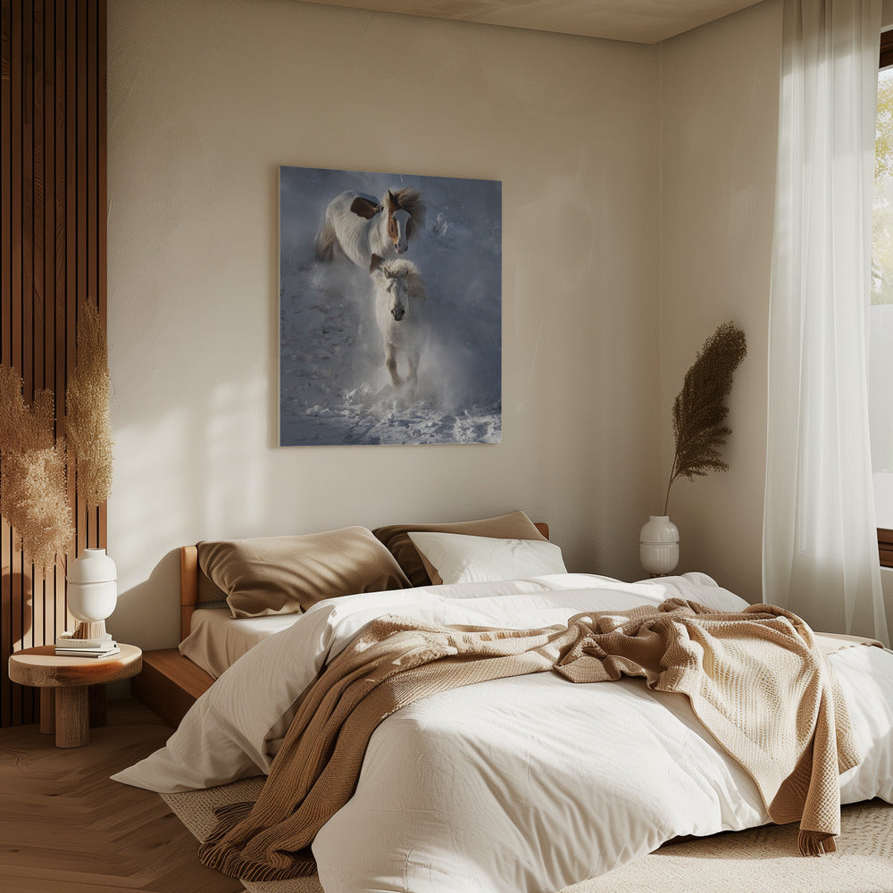 Two Horses | Canvas
