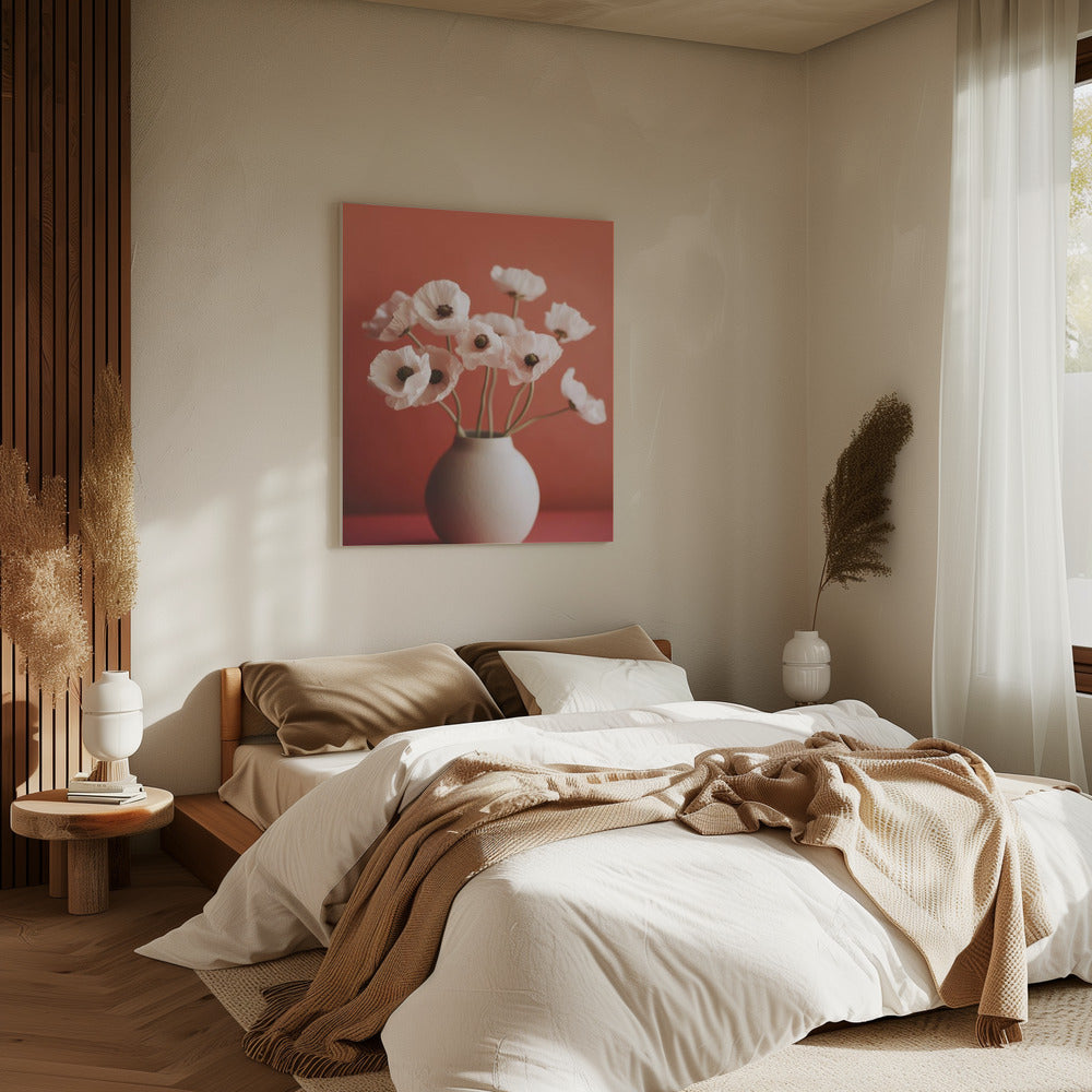 Poppies in Porcelain | Canvas