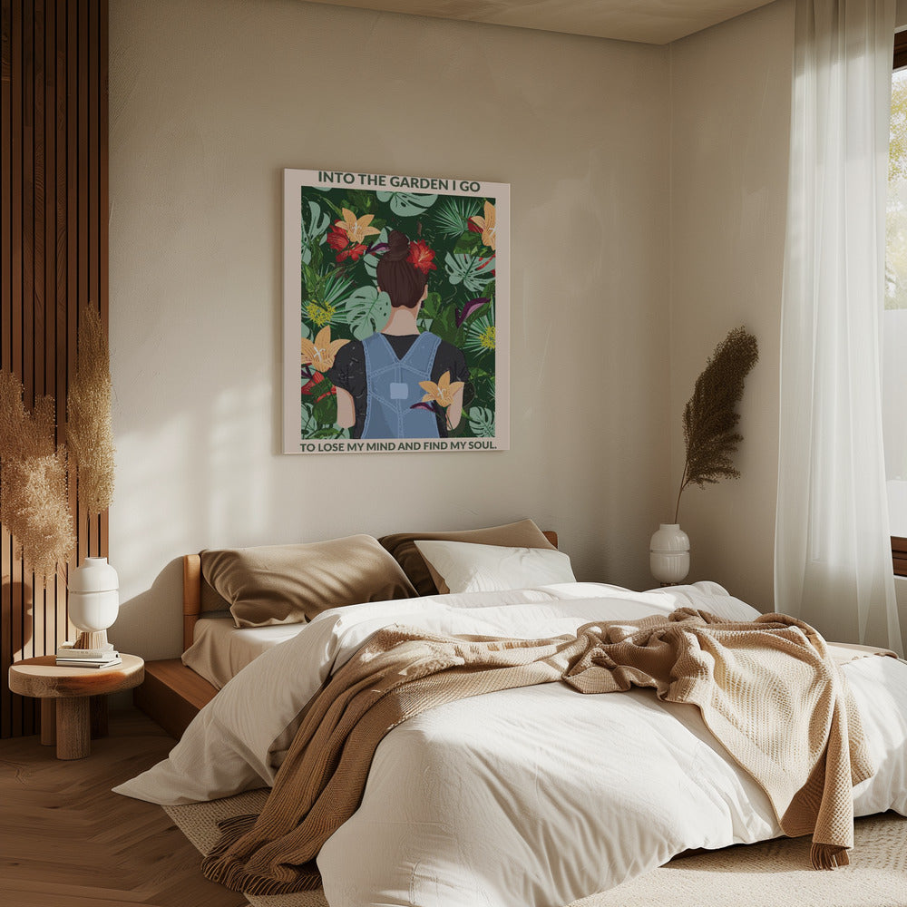 Into the Garden Standard Wall Art | Canvas