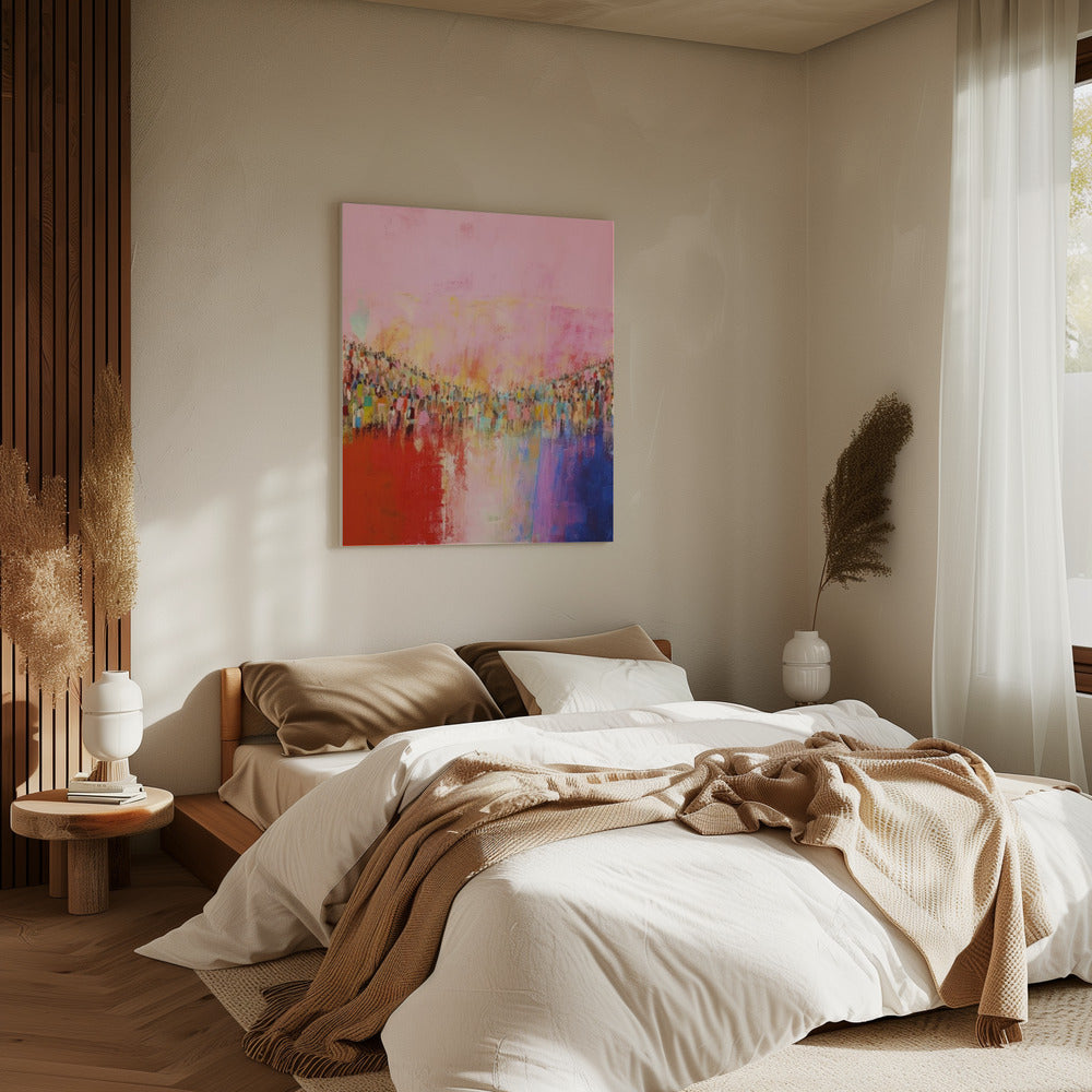 Colorful Gathering | Canvas