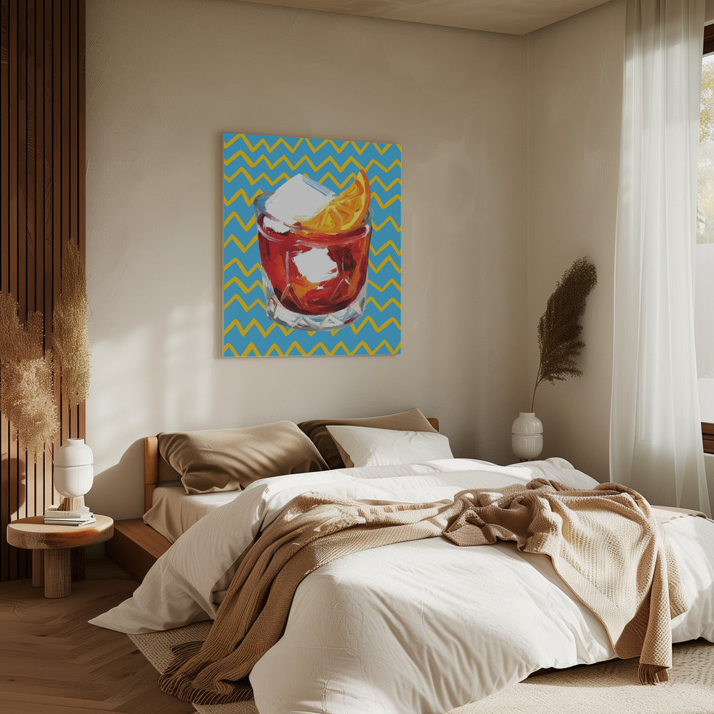 Negroni Blue | Canvas