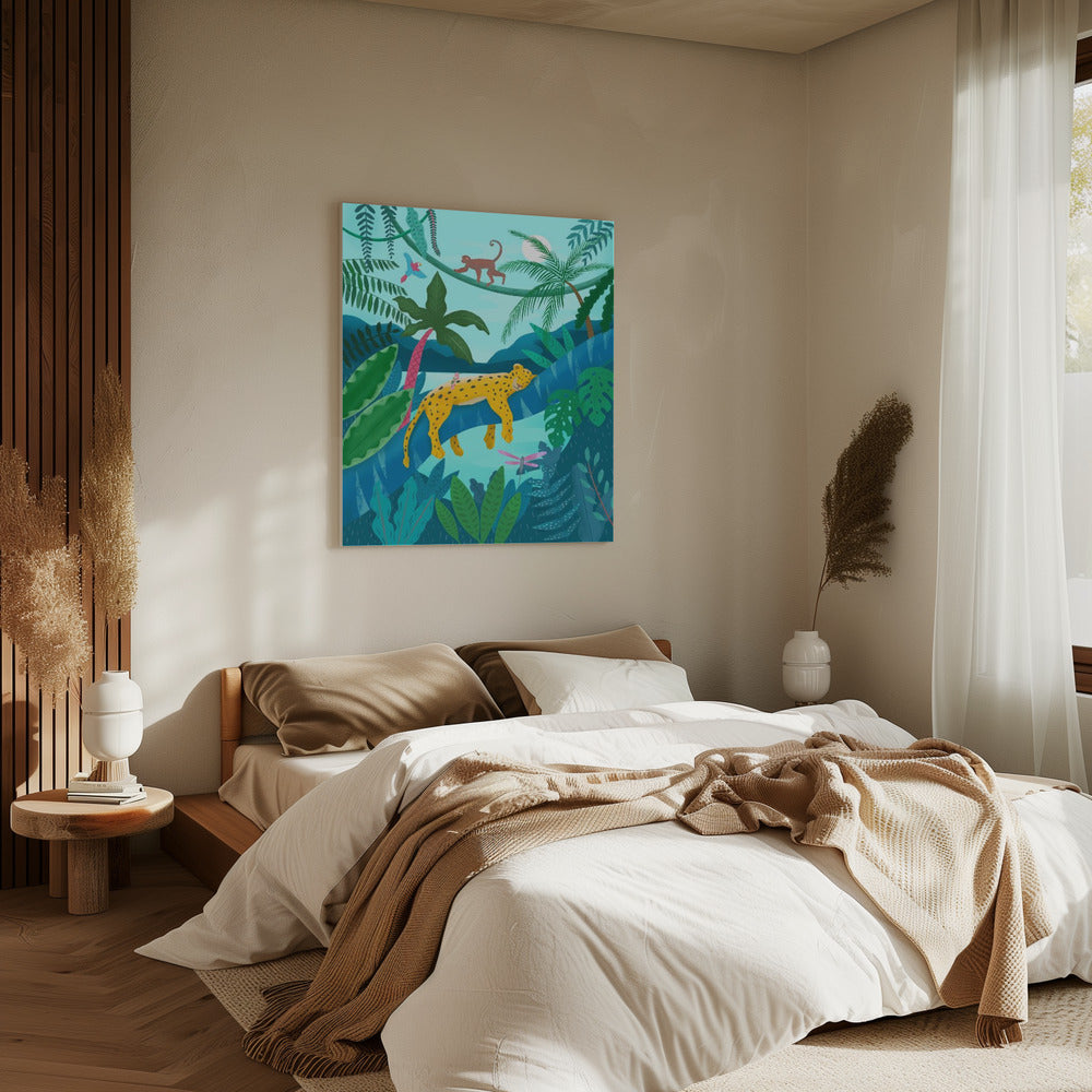 Jungle Leopard | Canvas