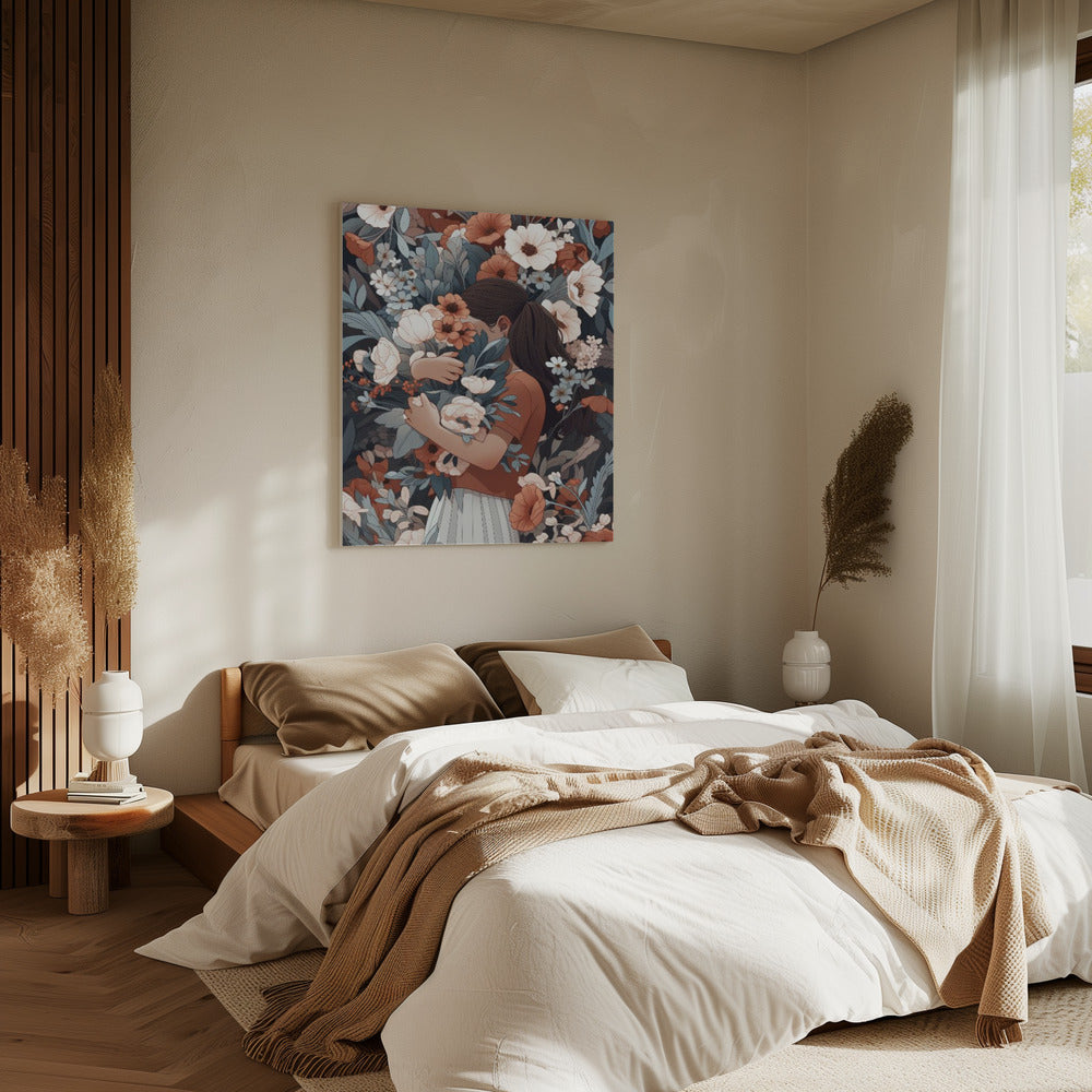 Floral Embrace | Canvas