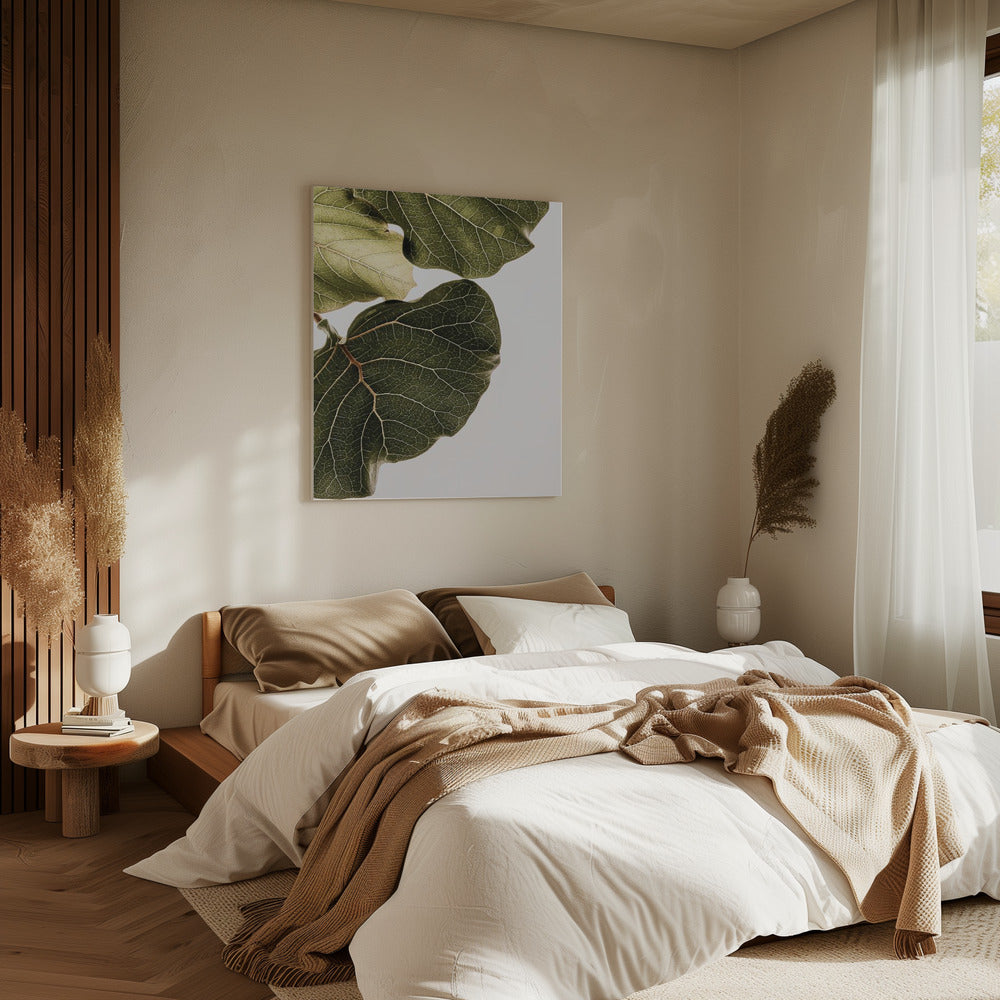 Leaf Veins Symphony | Canvas