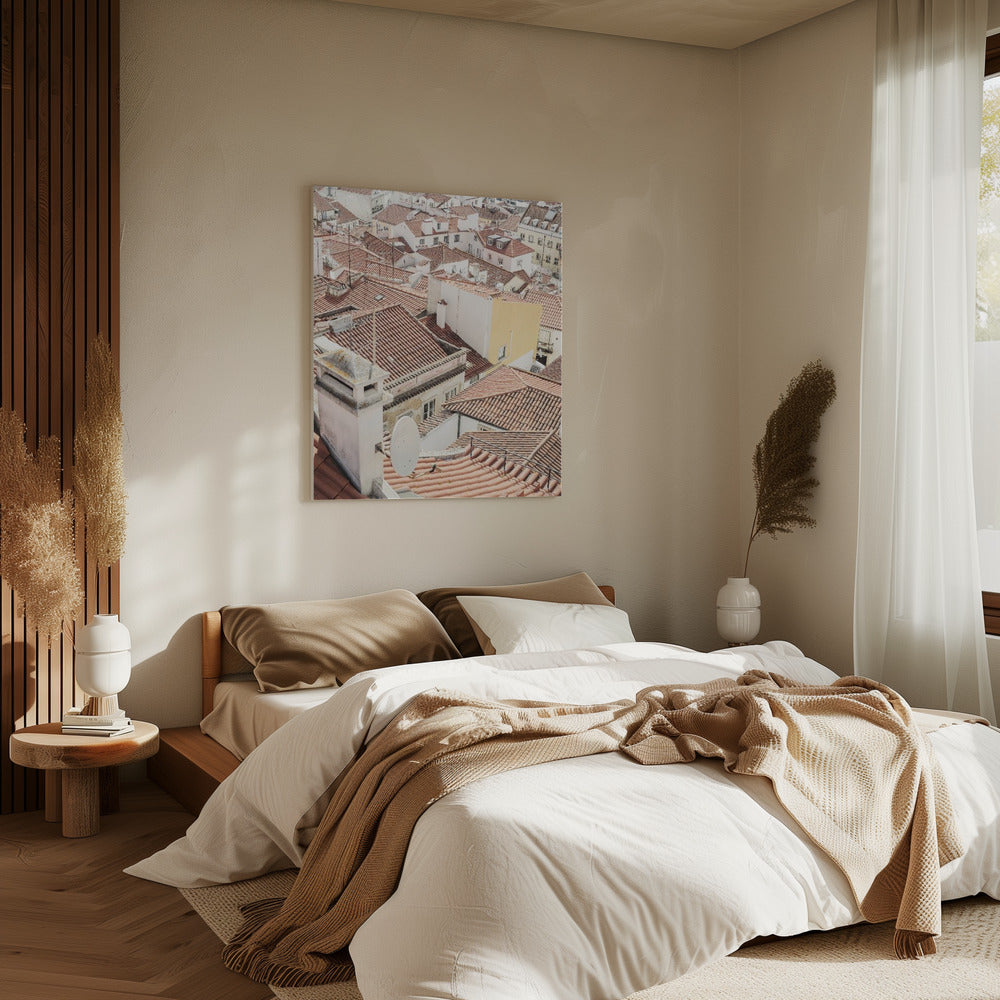 Terracotta Rooftops | Canvas