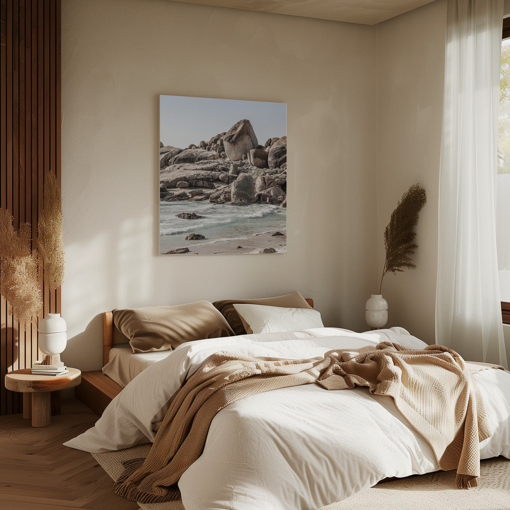 Rocky Shoreline Bliss | Canvas