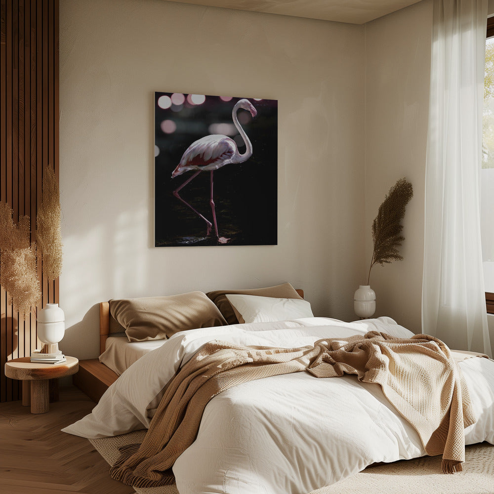 Elegant Flamingo | Canvas