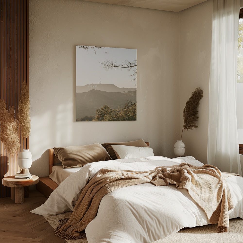 Sunset Over Hollywood | Canvas