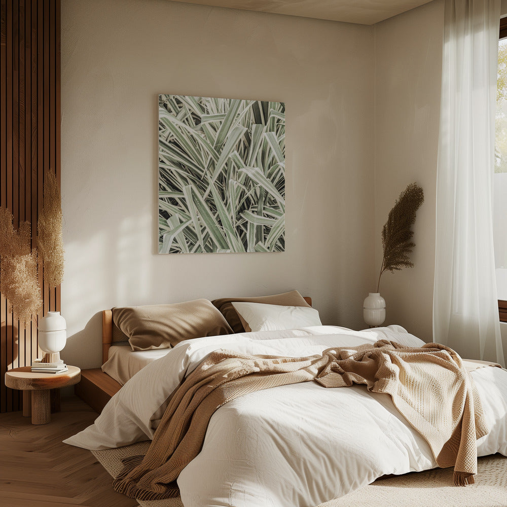 Verdant Stripes | Canvas