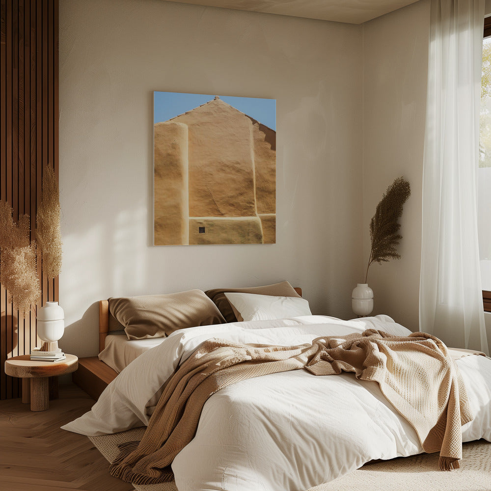 Golden Wall Contours | Canvas