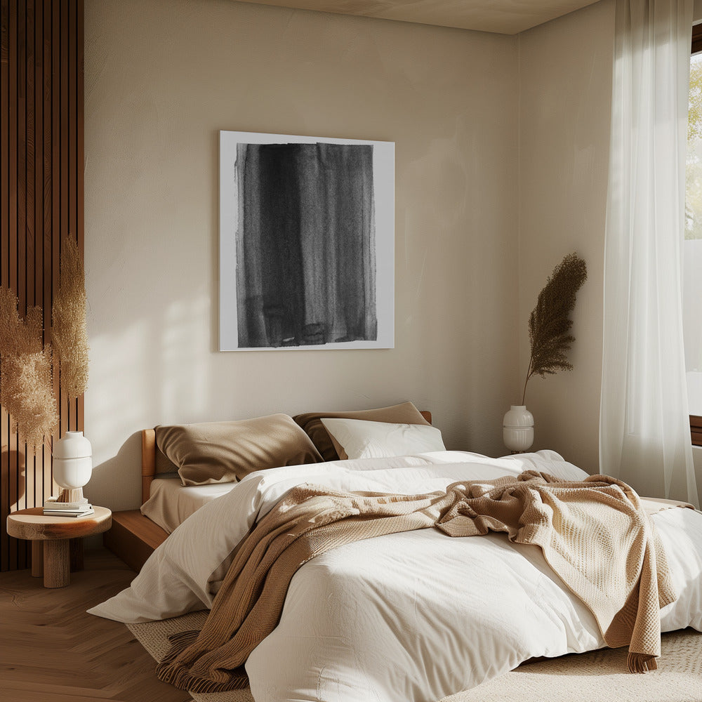 Monochrome Veil | Canvas