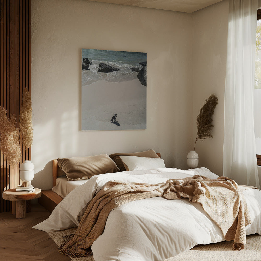 Lonely Beach Stroll | Canvas