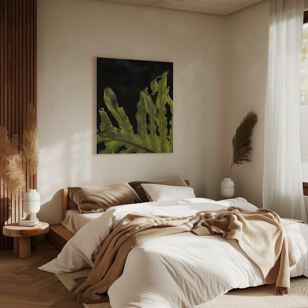 Leafy Silhouette | Canvas