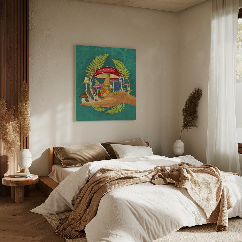My Mushroom Cosmos | Canvas