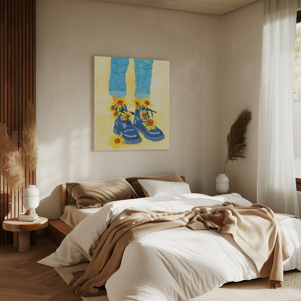 Sunflower Walk | Canvas