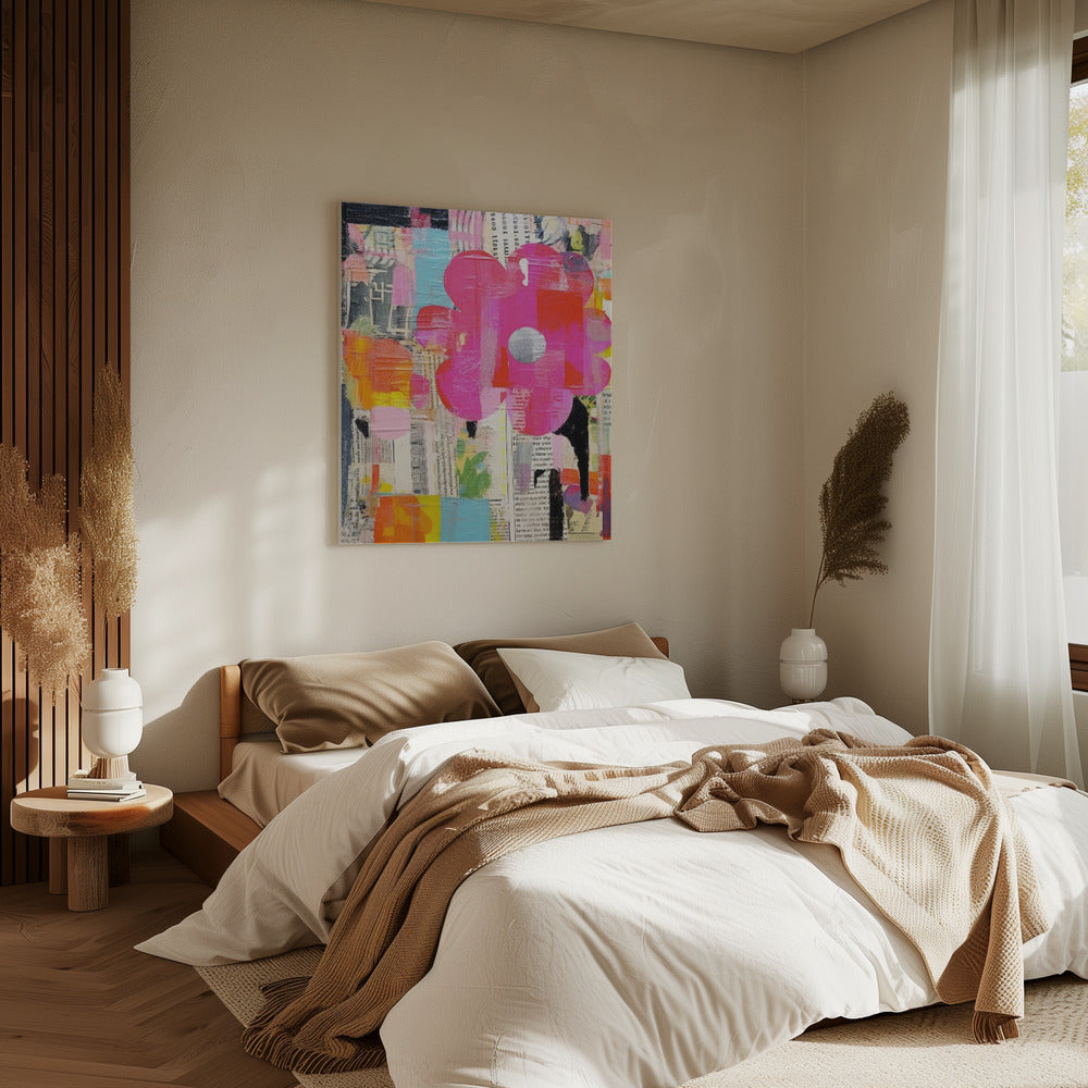 Vibrant Collage Dream | Canvas