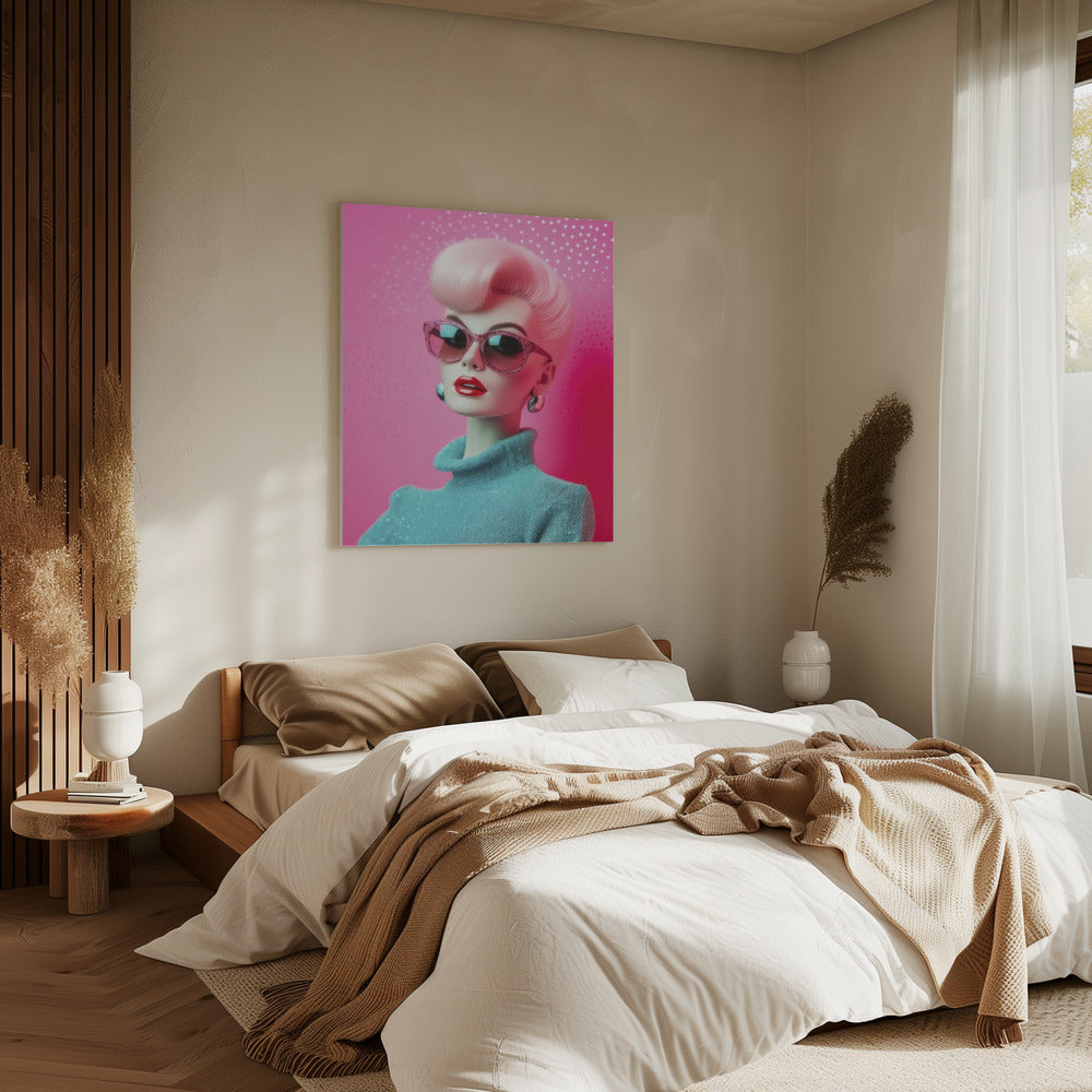 Retro Glamour Shine | Canvas