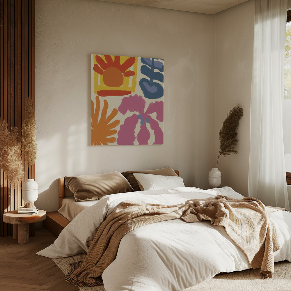 Vibrant Shapes | Canvas