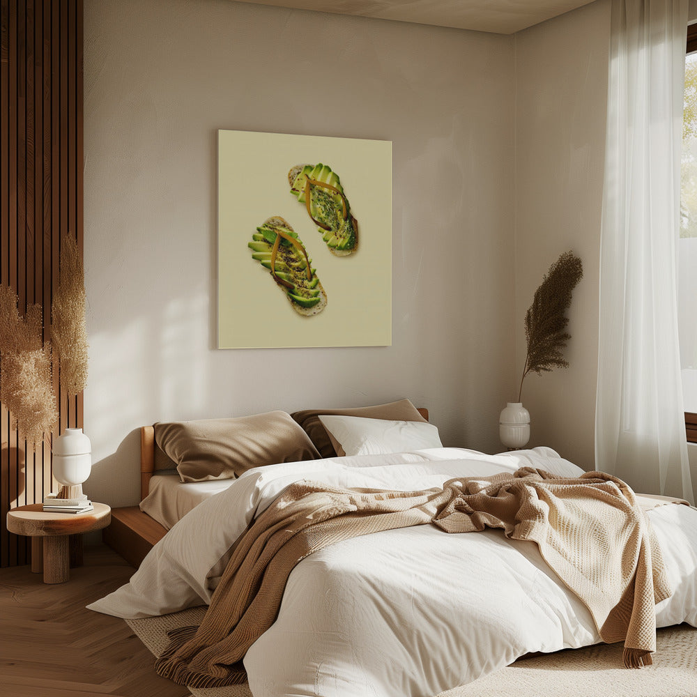 Avocado Slippers | Canvas