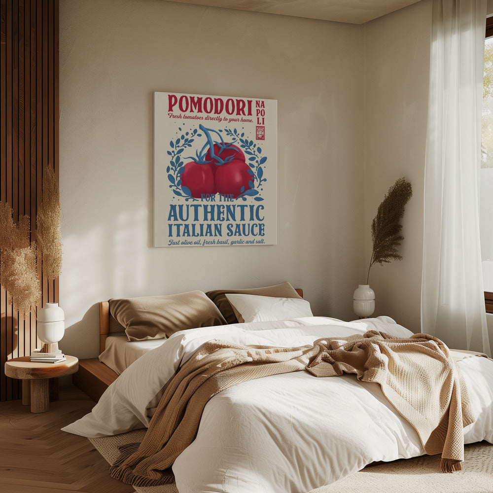 Pomodori Kitchen print | Canvas