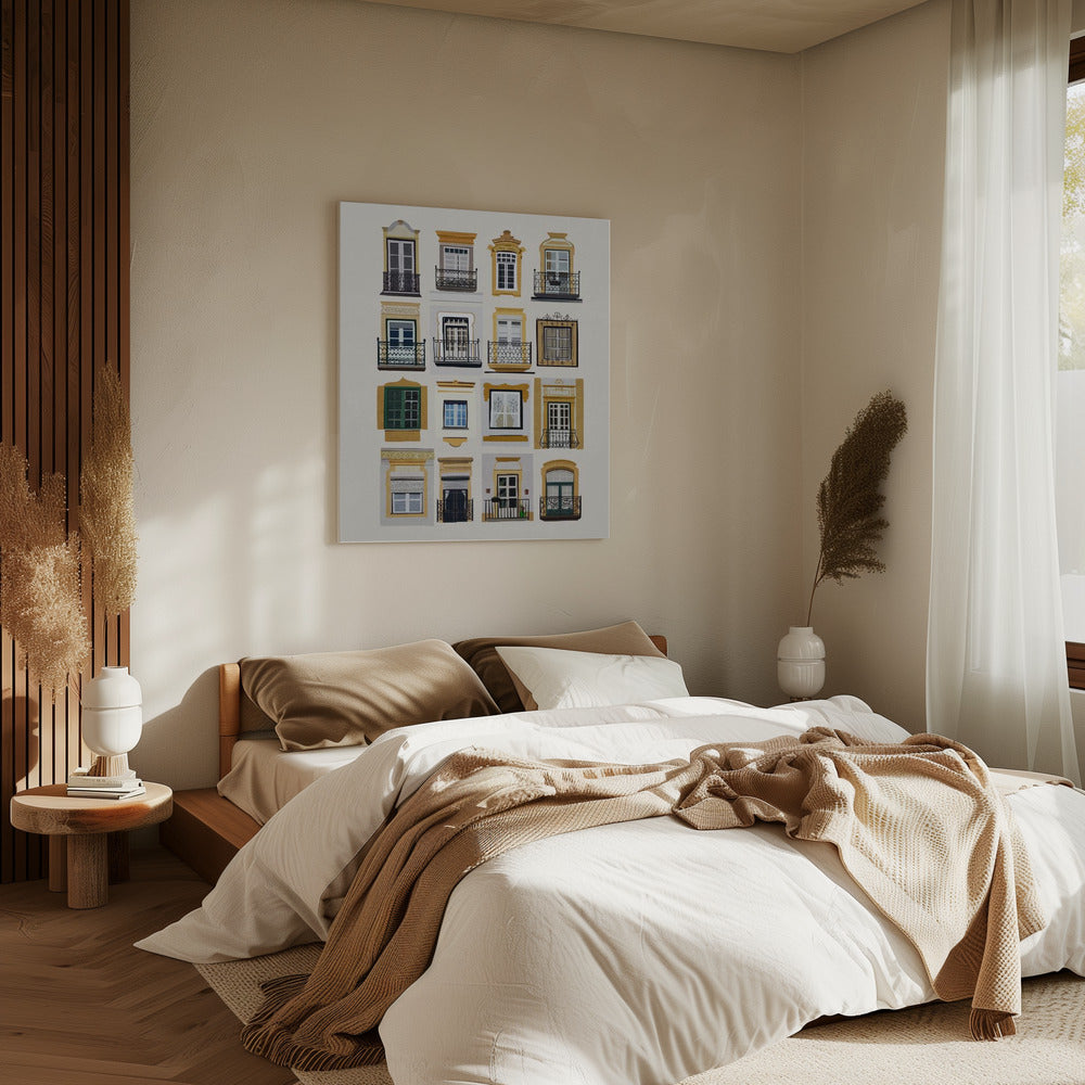 Windows of Lisbon | Canvas