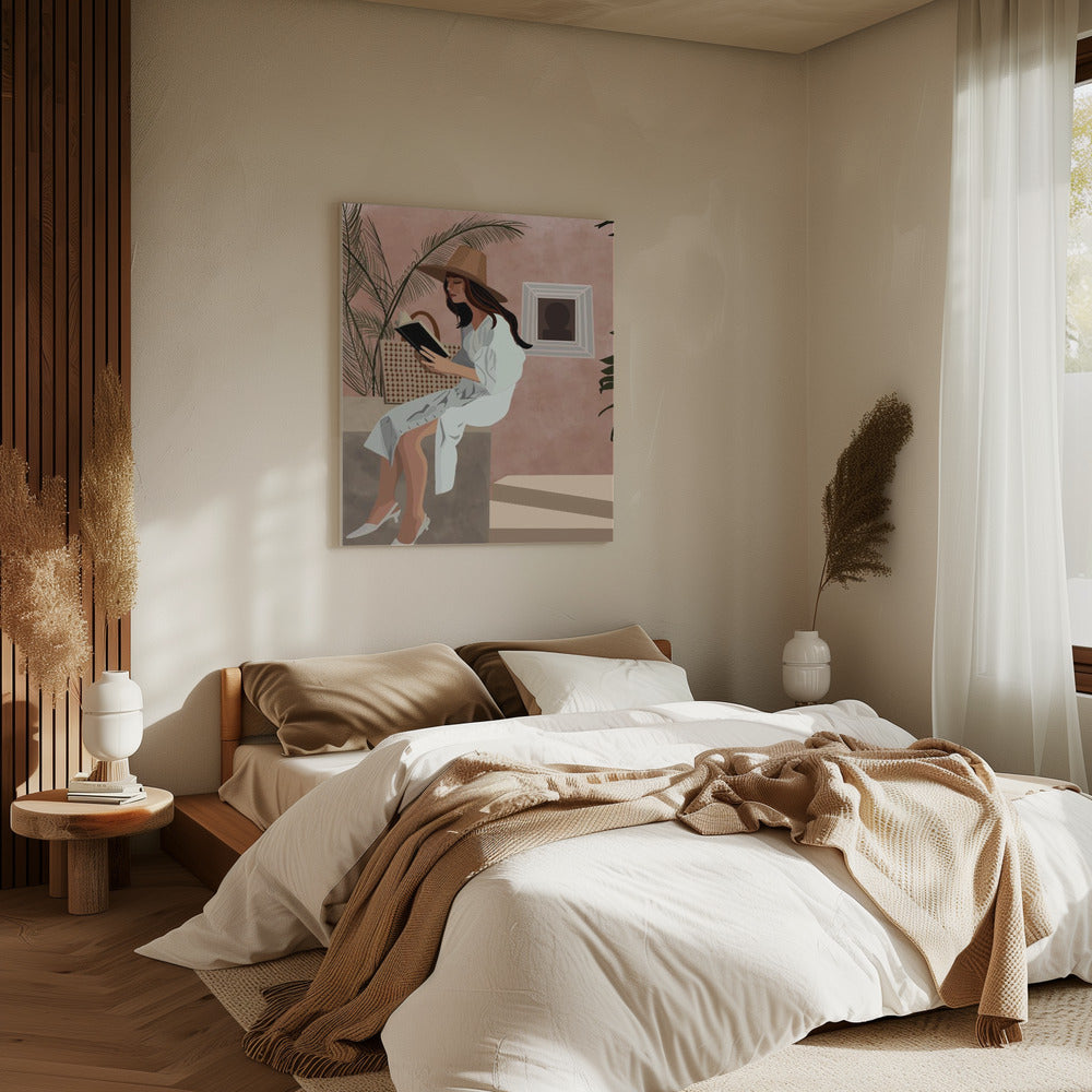 Peaceful Reading Nook | Canvas