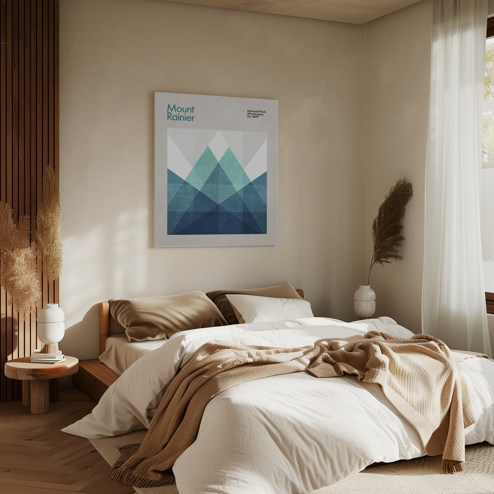 Geometric Peaks | Canvas