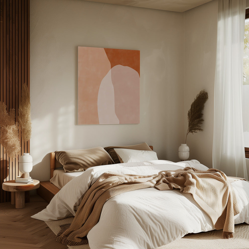 Earthy Layers | Canvas