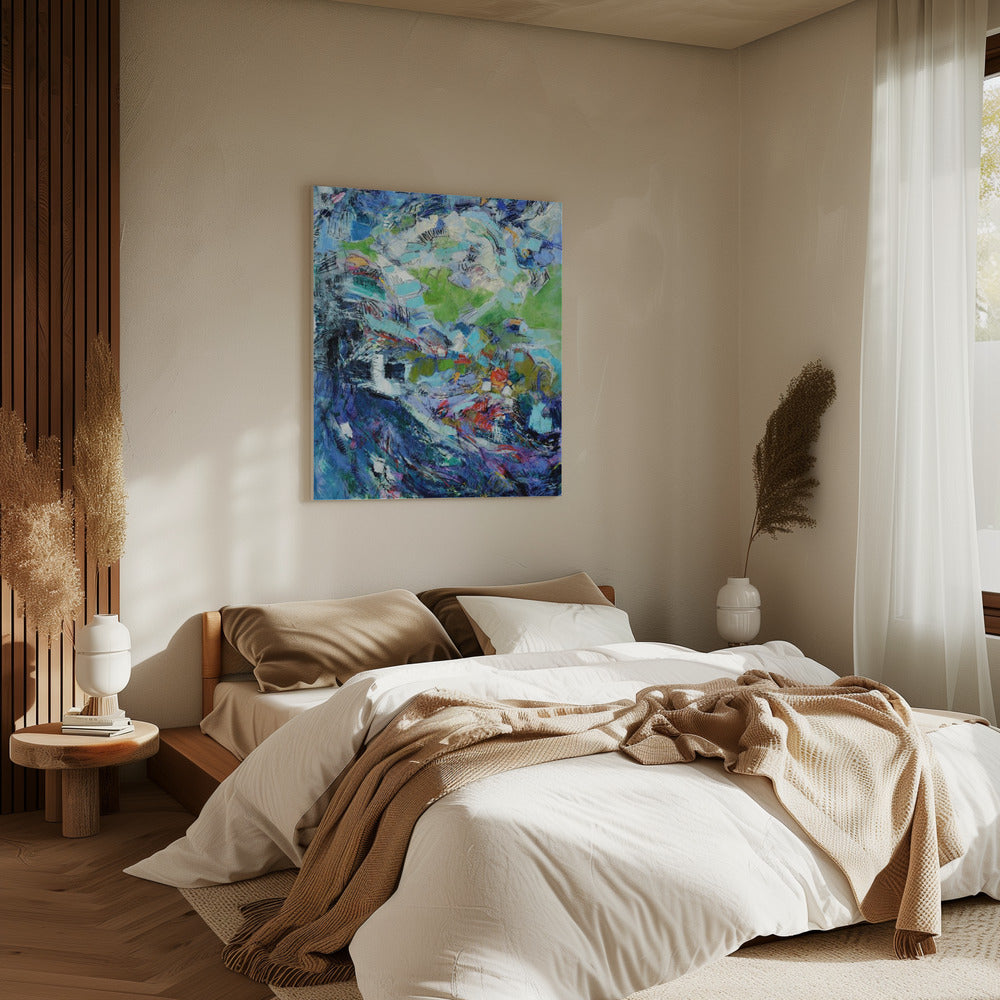 Ethereal Blossom Glow | Canvas