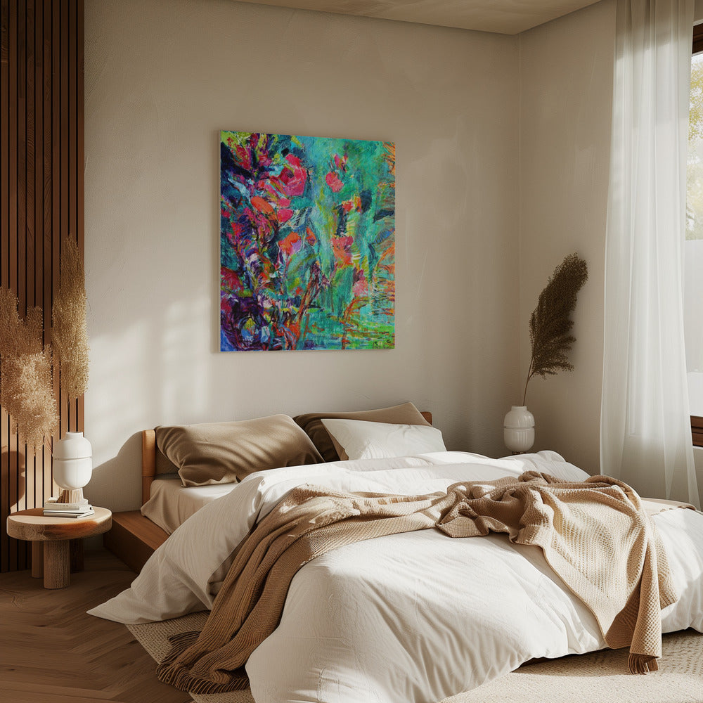 Vivid Colors And Delicate Petals | Canvas