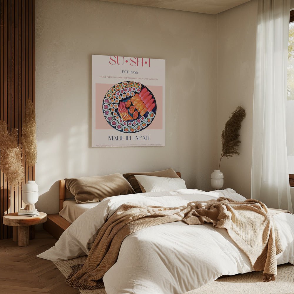 Colorful Sushi Delight | Canvas