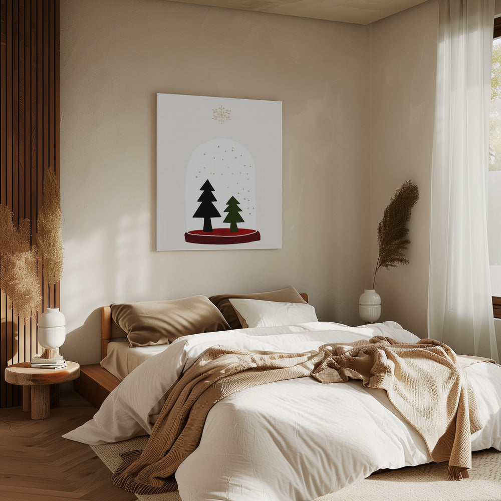 Dancing Snowflakes | Canvas