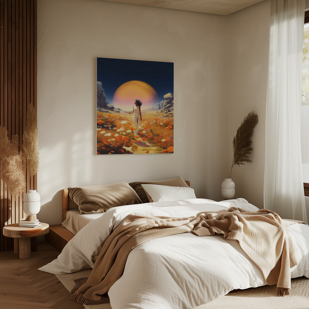 Cosmic Flower Fields | Canvas