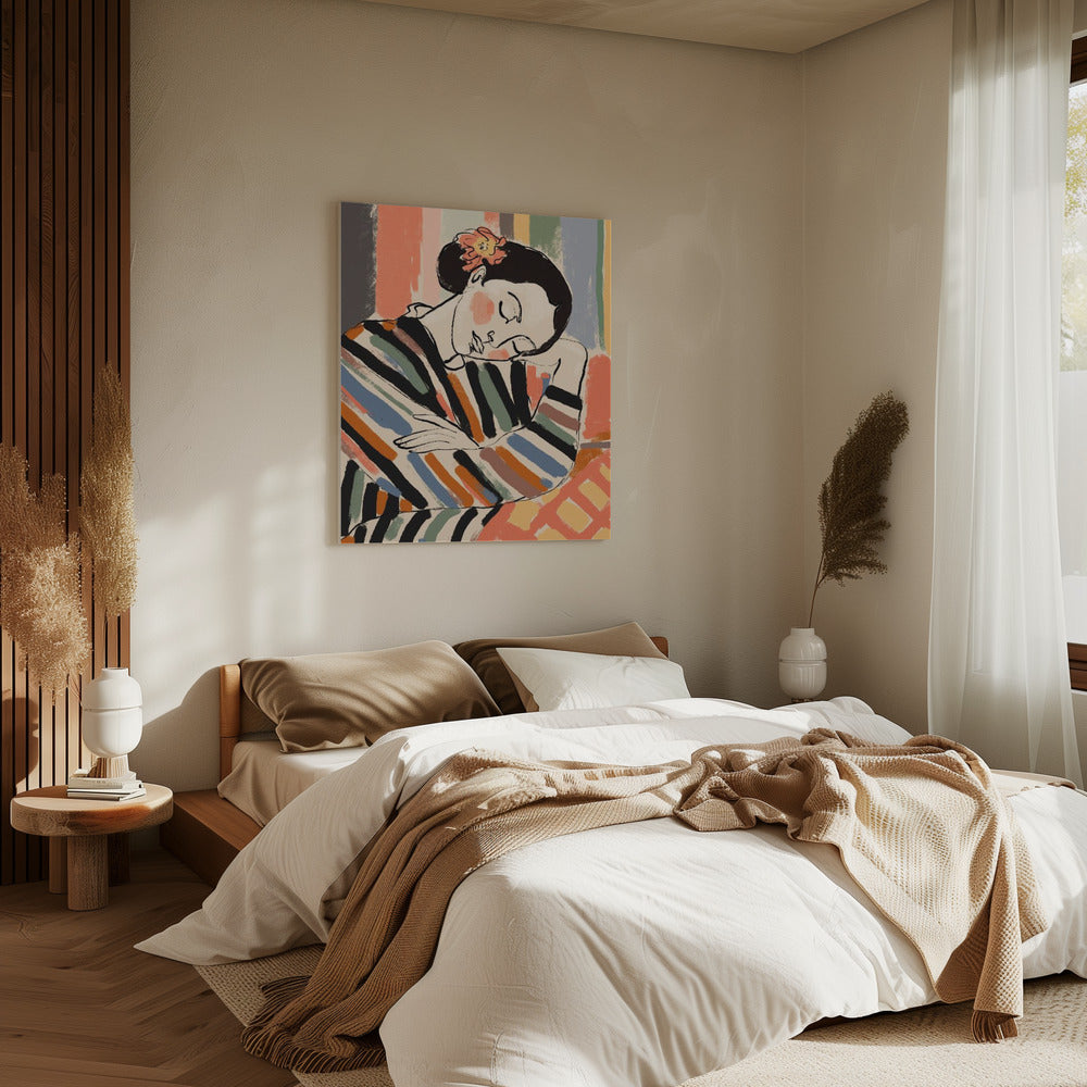 Striped Serenity | Canvas