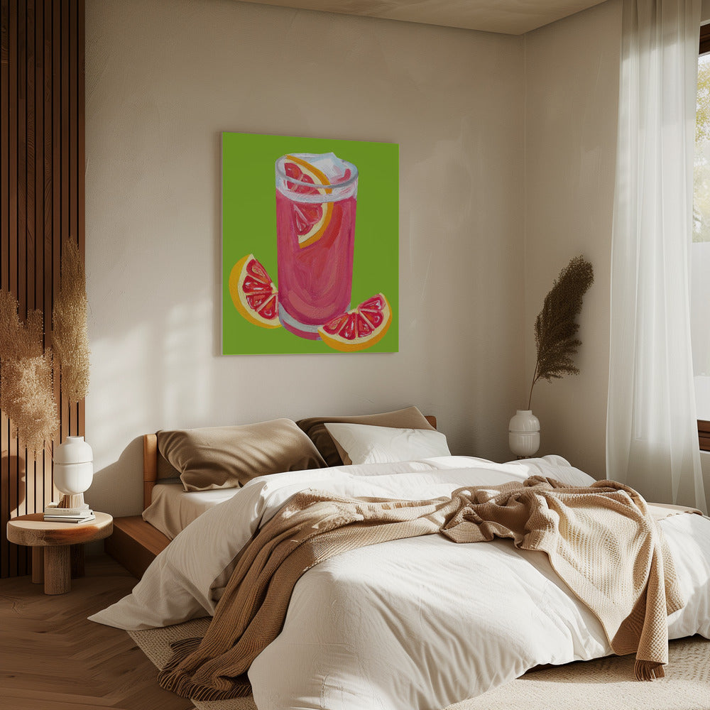 Grapefruit Paloma Pistachio | Canvas
