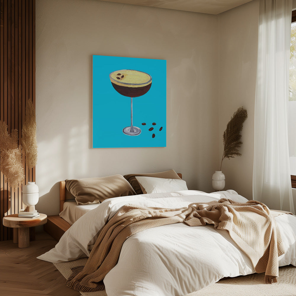 Espresso Martini Sky Blue | Canvas