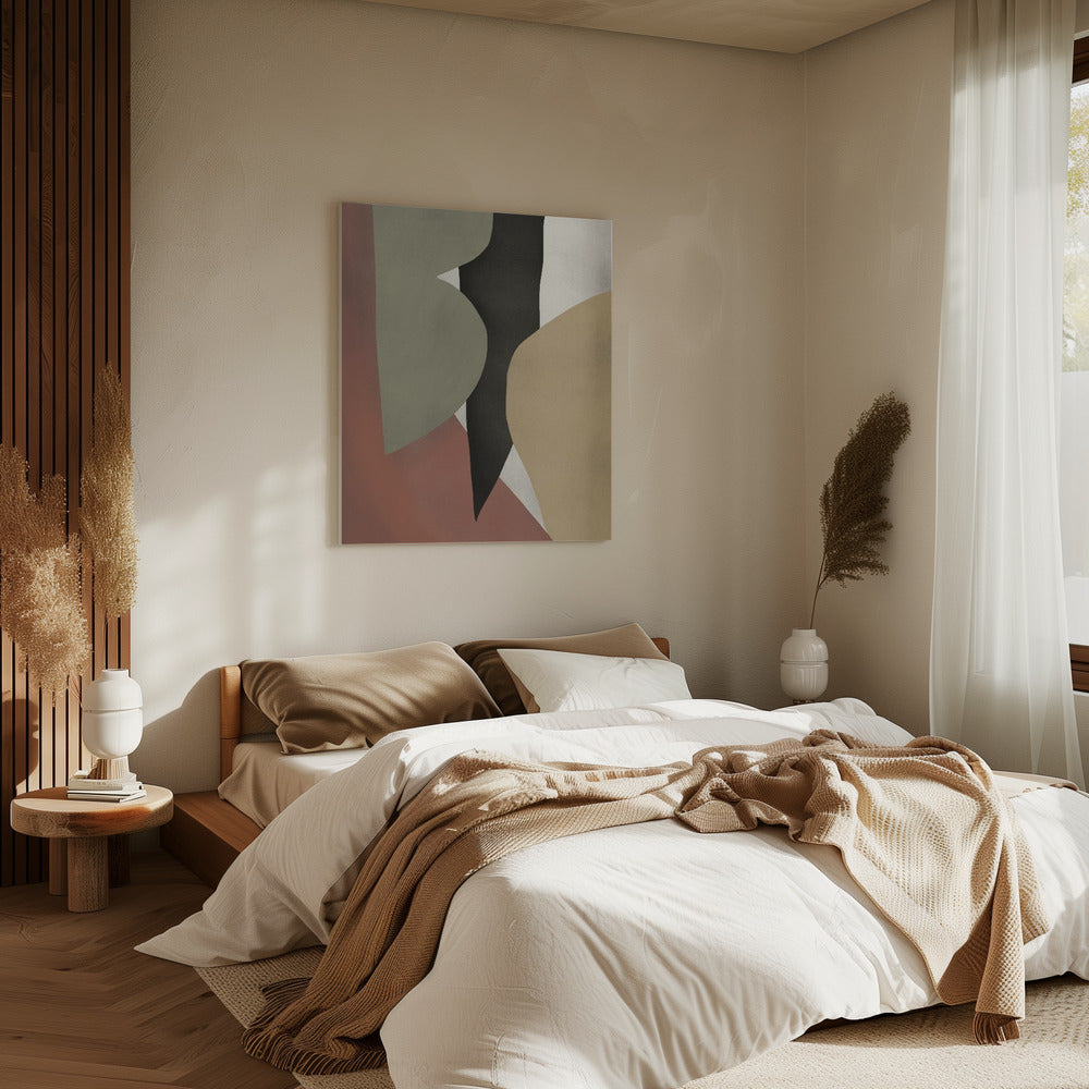 Tropical Abstract Shapes | Canvas