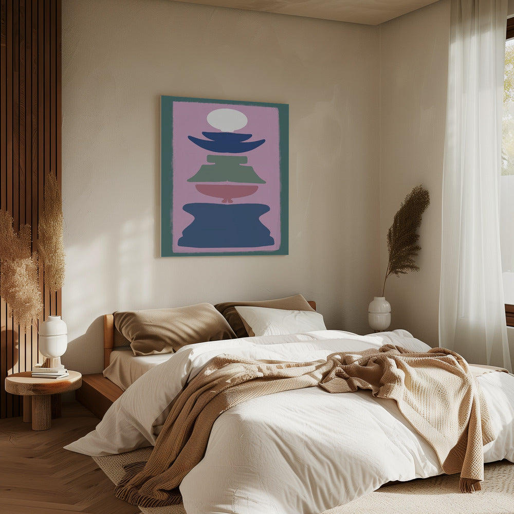 Bold Colorful shapes | Canvas